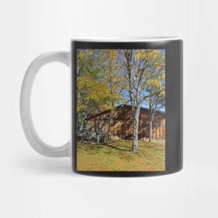 Blue and Gold Mug